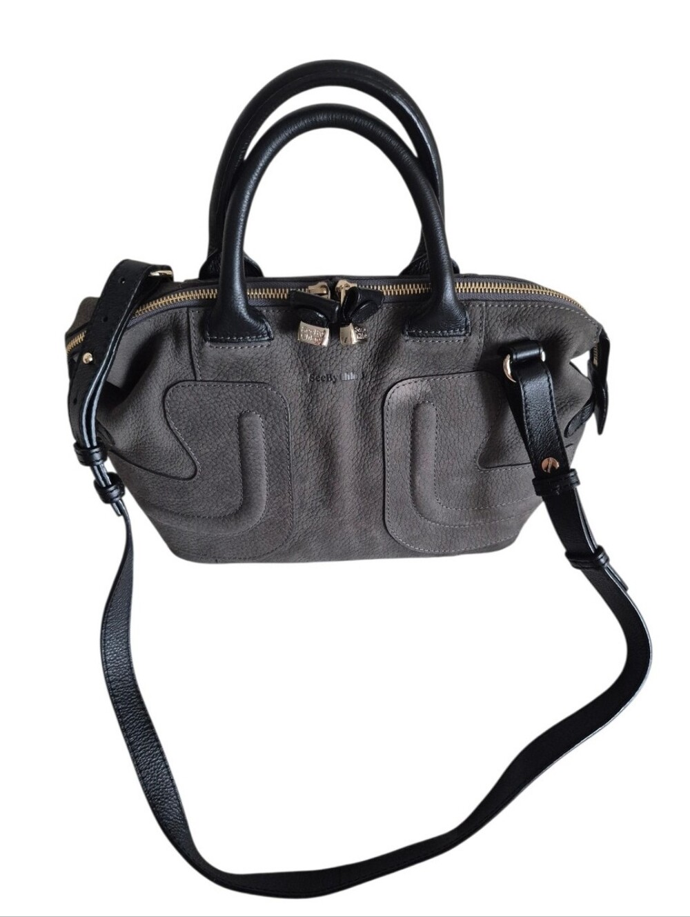 SEE BY CHLOE Suede KAY 2-Way Shoulder Bag - Picture 4 of 16